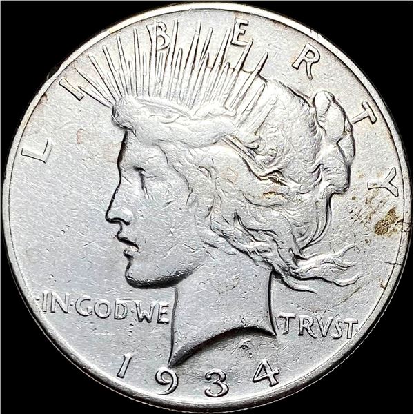 1934-S Peace Silver Dollar HIGH GRADE