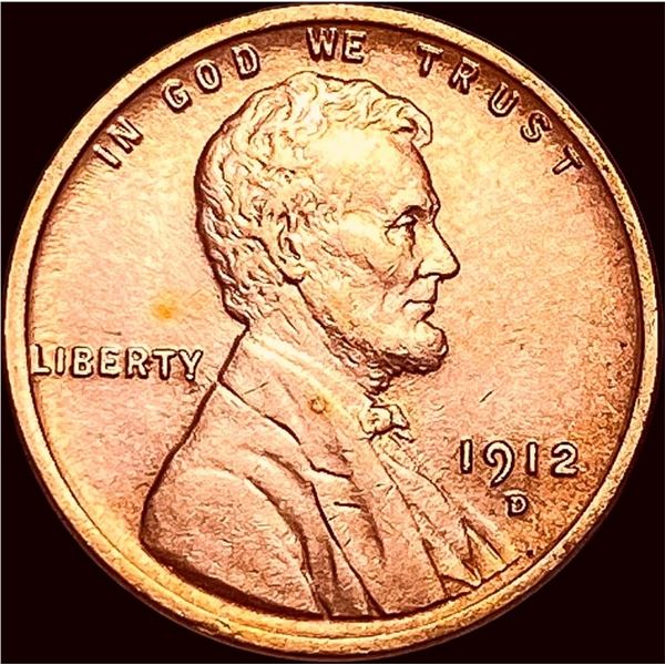 1912-D Bronze Lincoln Wheat Cent UNCIRCULATED