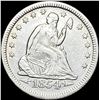 Image 1 : 1854 Arrows Seated Liberty Quarter CLOSELY UNCIRCULATED