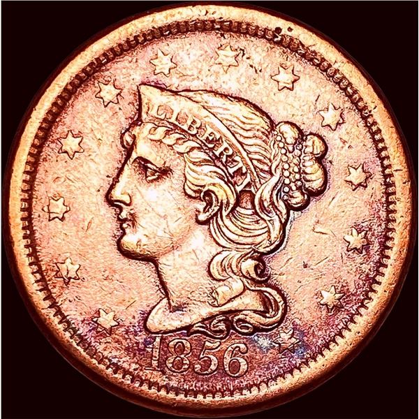 1856 Braided Hair Large Cent UNCIRCULATED