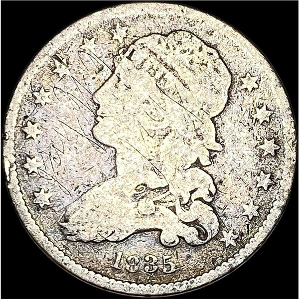 1835 Capped Bust Quarter LIGHTLY CIRCULATED