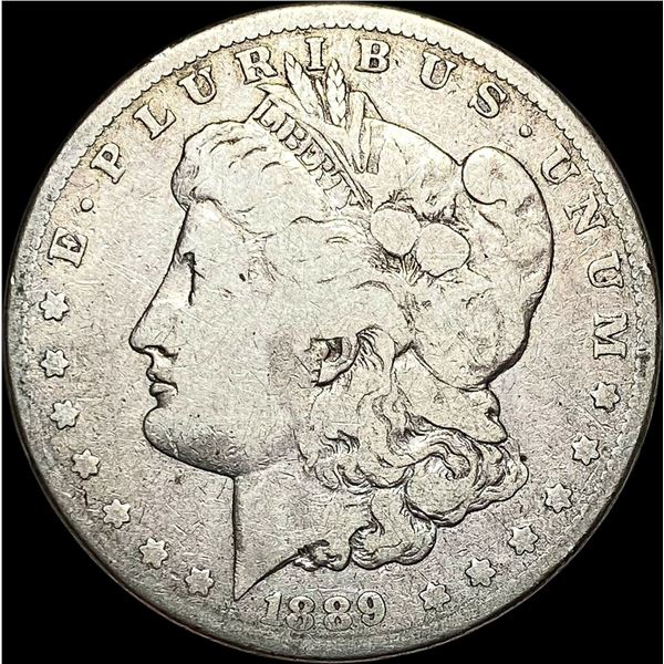1889-CC Silver Morgan Dollar LIGHTLY CIRCULATED