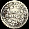 Image 2 : 1838 Seated Liberty Half Dime LIGHTLY CIRCULATED