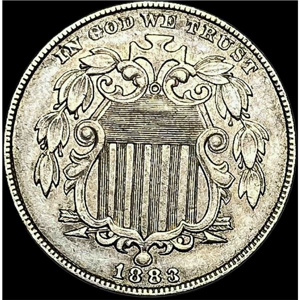 1883 Liberty Head Nickel (Cents) CLOSELY UNCIRCULATED