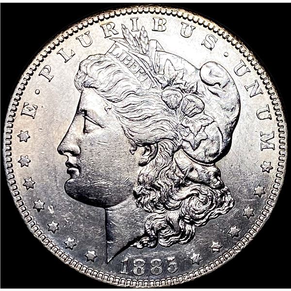 1885-S Silver Morgan Dollar CHOICE AU