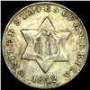Image 1 : 1852 Silver Three-Cent Piece CLOSELY UNCIRCULATED
