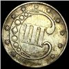 Image 2 : 1852 Silver Three-Cent Piece CLOSELY UNCIRCULATED