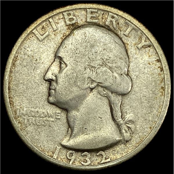 1932-S Silver Washington Quarter NICELY CIRCULATED