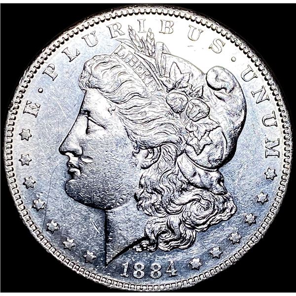 1884-S Morgan Silver Dollar CLOSELY  UNCIRCULATED