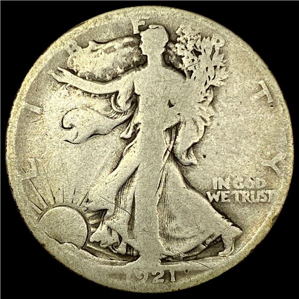 1921-S Walking Liberty Half Dollar NICELY  CIRCULATED