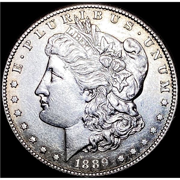1889-S Silver Morgan Dollar CHOICE AU