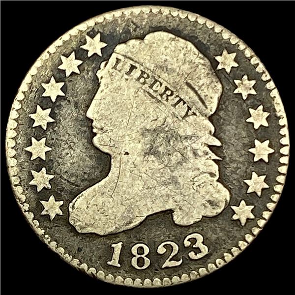 1823 Capped Bust Dime NICELY CIRCULATED