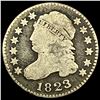 Image 1 : 1823 Capped Bust Dime NICELY CIRCULATED