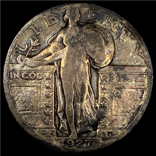 1927-S Standing Liberty Quarter LIGHTLY  CIRCULATED