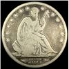Image 1 : 1874 Seated Liberty Half Dollar NICELY  CIRCULATED