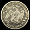 Image 2 : 1874 Seated Liberty Half Dollar NICELY  CIRCULATED