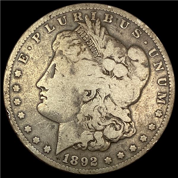1892-S Silver Morgan Dollar NICELY CIRCULATED