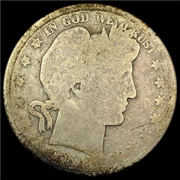 1892-S Silver Barber Half Dollar NICELY  CIRCULATED