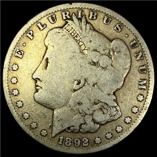 1892-S Silver Morgan Dollar   NICELY  CIRCULATED