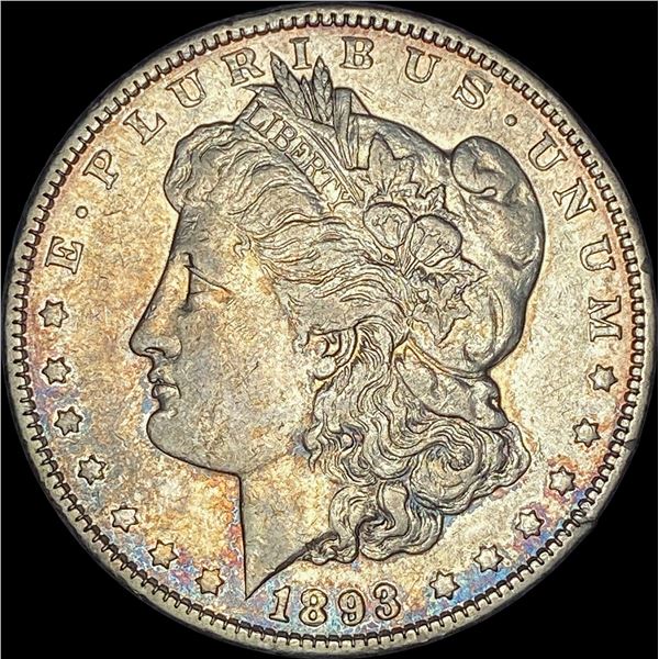 1893-S Silver Morgan Dollar  CLOSELY  UNCIRCULATED