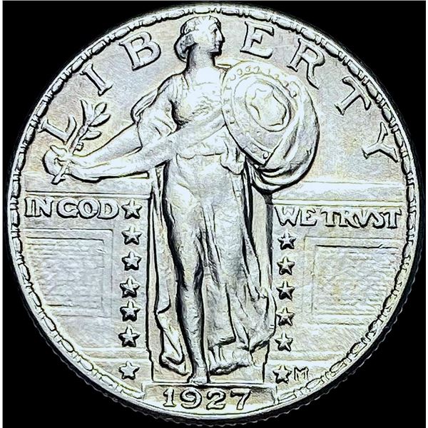 1927 Standing Liberty Silver Quarter CHOICE  AU