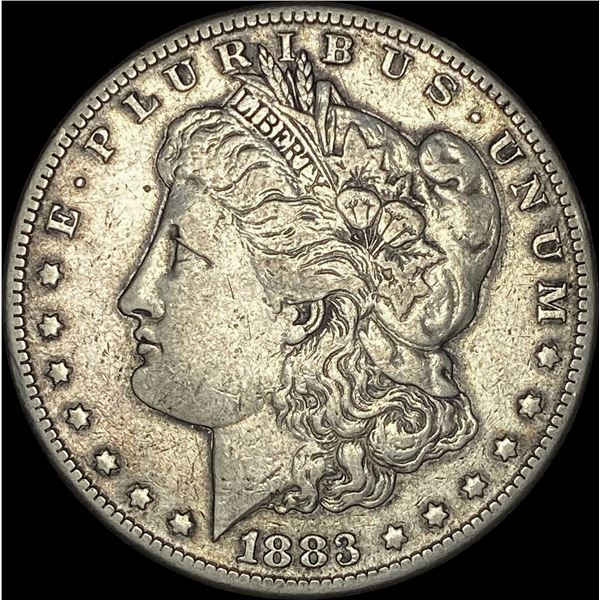1883-S Morgan Silver Dollar NEARLY  UNCIRCULATED
