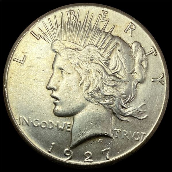1927 Peace Silver Dollar CHOICE AU