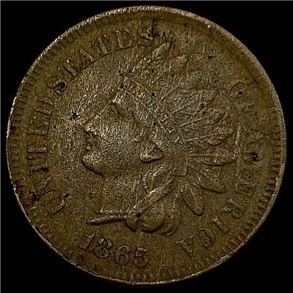 1865 Indian Head Cent NEARLY UNCIRCULATED