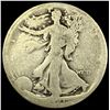 Image 1 : 1921-S Walking Liberty Half Dollar NICELY  CIRCULATED