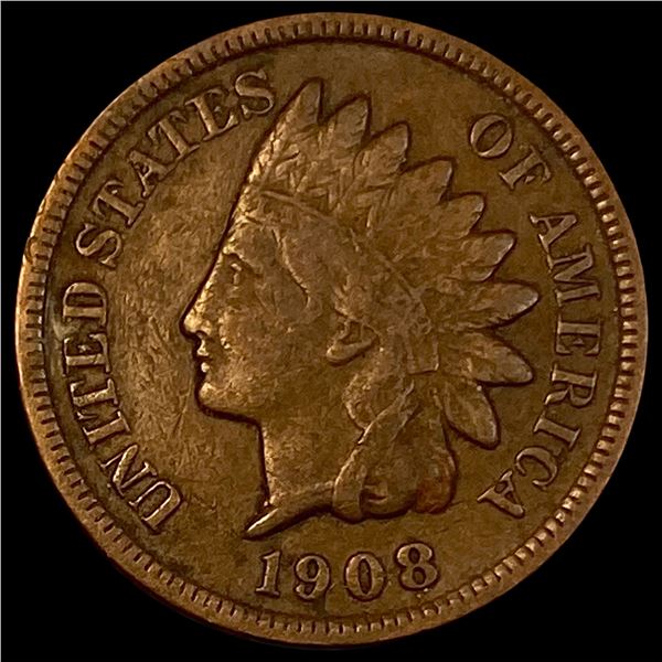 1908-S Indian Head Cent LIGHTLY CIRCULATED