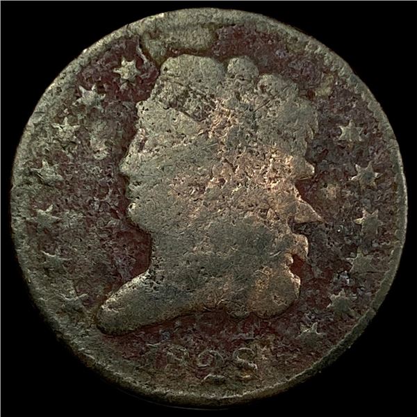1828 Classic Head Half Cent NICELY CIRCULATED