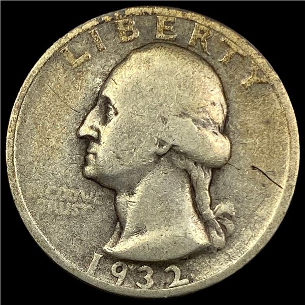 1932-S Silver Washington Quarter NICELY  CIRCULATED