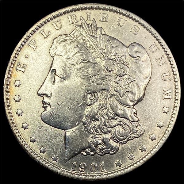 1901 Morgan Silver Dollar CLOSELY  UNCIRCULATED