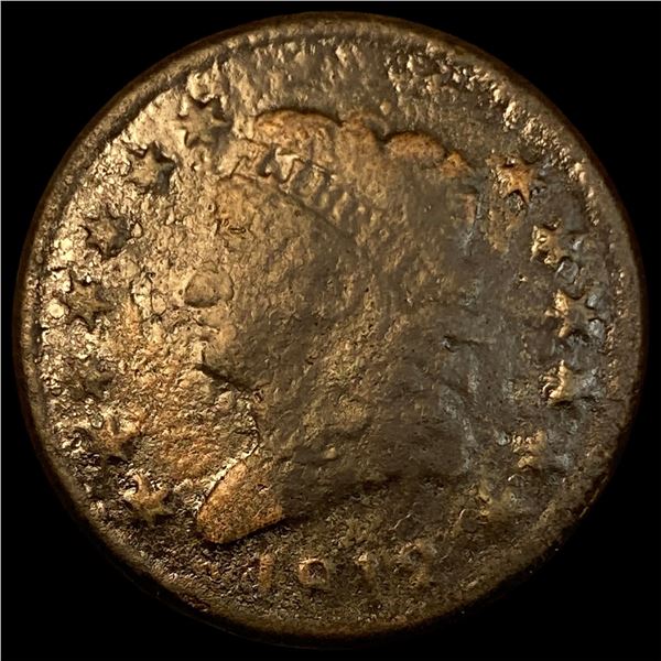1812 Classic Head Large Cent NICELY  CIRCULATED