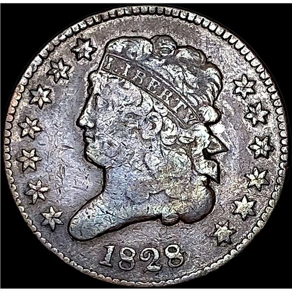 1828 Classic Head Half Cent NICELY CIRCULATED