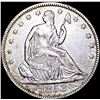 Image 1 : 1853 Arrows/Rays Seated Liberty Half Dollar  CLOSELY UNCIRCULATED
