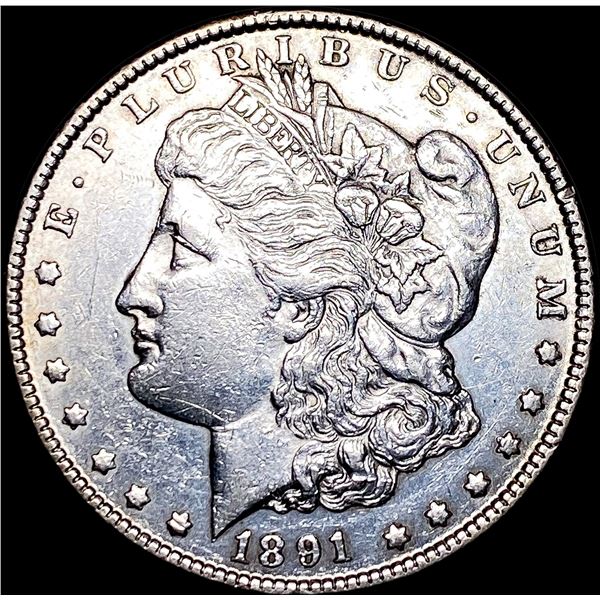 1891-CC Silver Morgan Dollar CLOSELY  UNCIRCULATED
