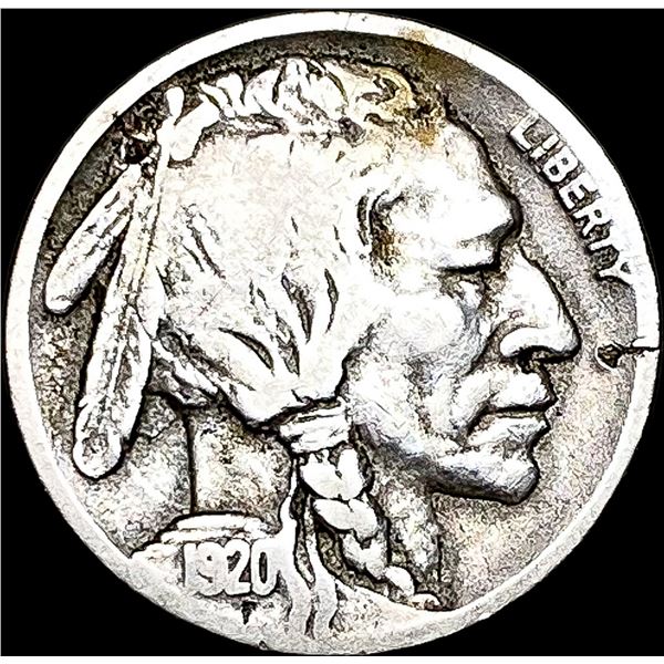 1920-D Buffalo Nickel LIGHTLY CIRCULATED