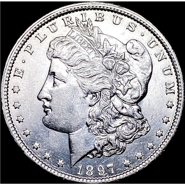 1897-O Morgan Silver Dollar CLOSELY  UNCIRCULATED