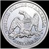 Image 2 : 1857 Seated Liberty Half Dollar CLOSELY  UNCIRCULATED