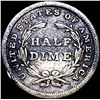 Image 2 : 1839 Seated Liberty Half Dime LIGHTLY  CIRCULATED