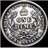 Image 2 : 1883 Hawaii Silver Dime NEARLY UNCIRCULATED