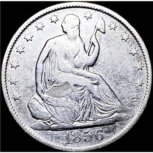 1856-O Seated Liberty Half Dollar LIGHTLY  CIRCULATED