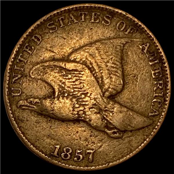 1857 Flying Eagle Cent LIGHTLY CIRCULATED