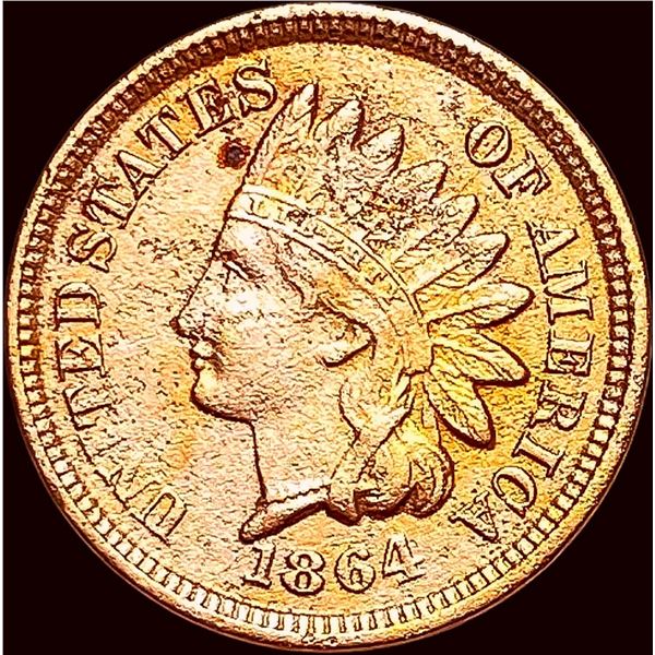 1864 Indian Head Cent CLOSELY UNCIRCULATED