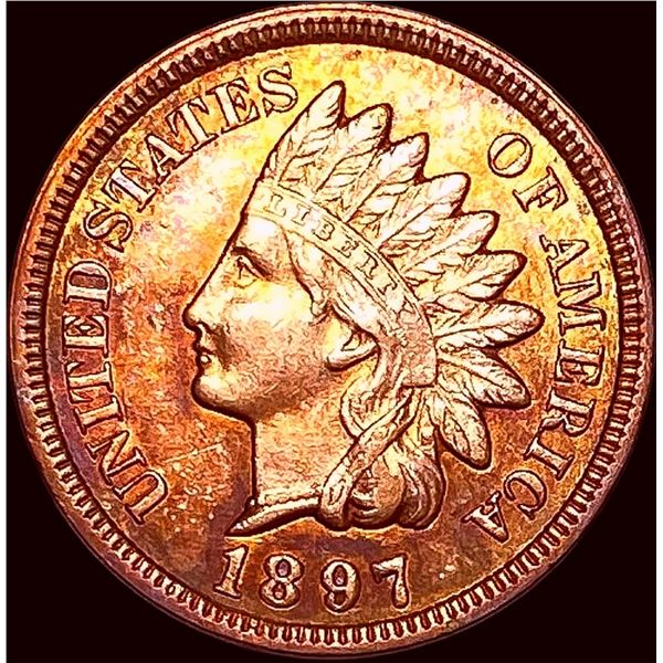 1897 RB Indian Head Cent UNCIRCULATED