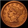 Image 1 : 1855 Braided Hair Large Cent CLOSELY  UNCIRCULATED