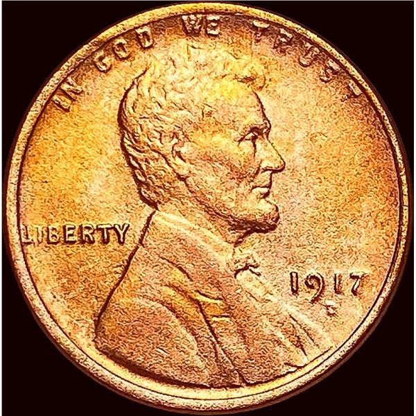 1917-D Lincoln Wheat Cent CLOSELY  UNCIRCULATED