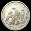 Image 2 : 1862 Seated Liberty Silver Quarter  UNCIRCULATED