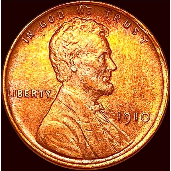 1910 Lincoln Wheat Cent GEM BU
